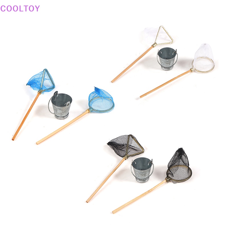 1 Bộ Lưới Đánh Cá Mini 1: 12 Độc Đáo Trang Trí Nhà Búp Bê / Tiểu Cảnh