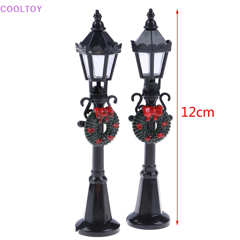 Mô Hình Đèn Đường 1 / 12 Dùng Trang Trí Nhà Búp Bê