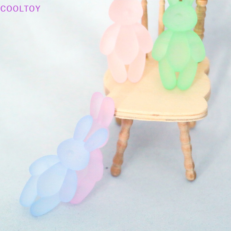 Set 4 Gối Hình Thỏ Hoạt Hình Trang Trí Nhà Búp Bê