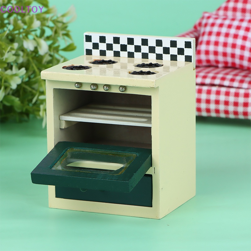 Mô Hình Bếp Ga Trang Trí Nhà Búp Bê Tỉ Lệ 1 / 12