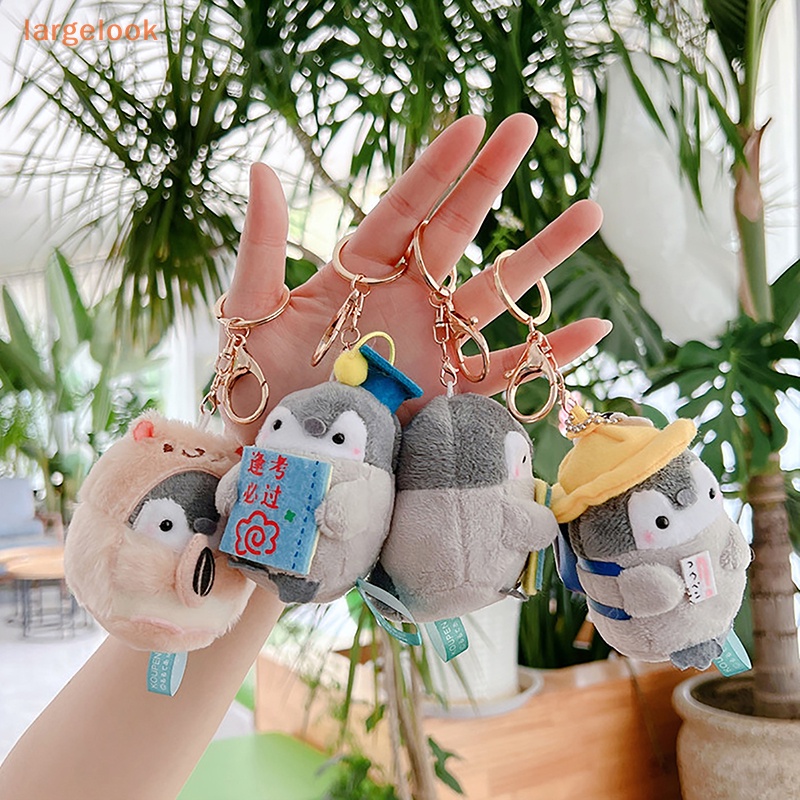 Móc Khóa Hình Chim Cánh Cụt Nhồi Bông Dễ Thương