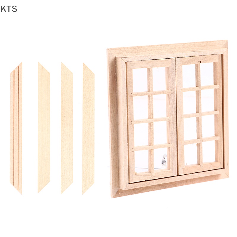 Rèm Cửa 16 Ngăn Vuông Trang Trí Nhà Búp Bê 1: 12