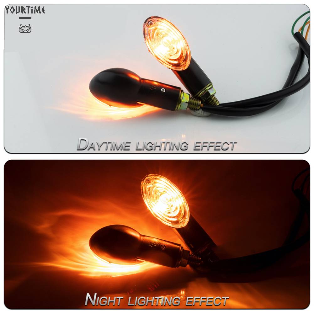 Set 2 Đèn Xi Nhan 12V Chuyên Dụng Cho Xe Mô Tô