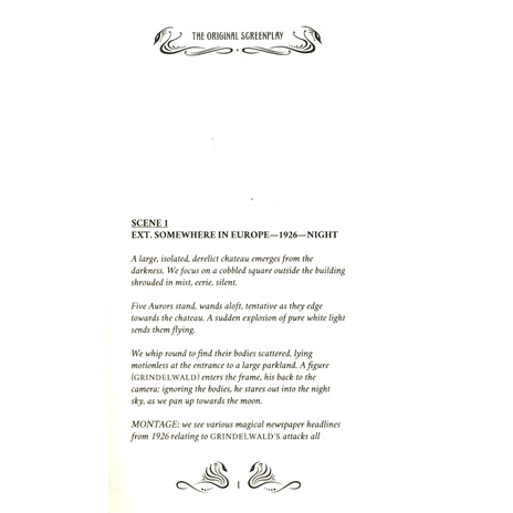 Fantastic Beasts And Where To Find Them: The Original Screenplay