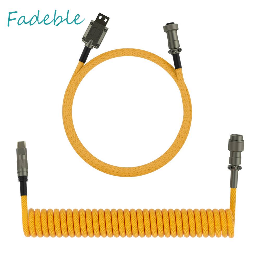 Dây Lò Xo Nối Dài 1.5m Chuyển Đổi Type C Sang USB