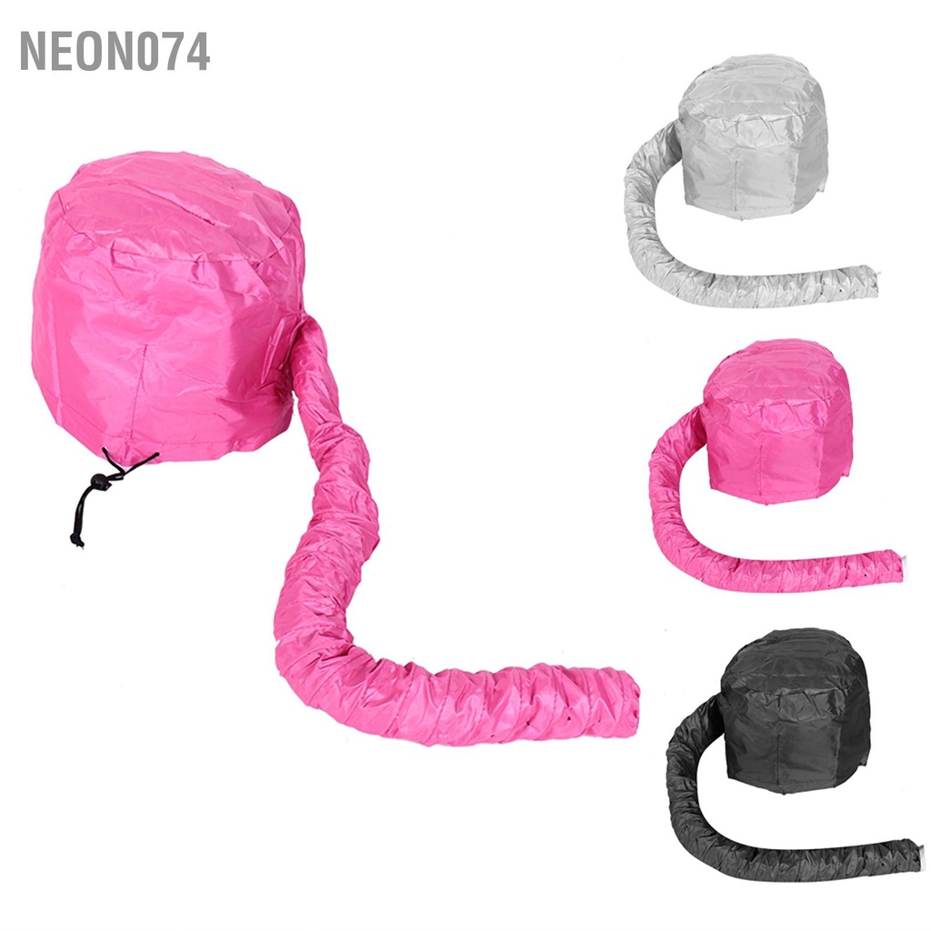 Neon074 Máy Sấy Tóc Di Động Mũ Thổi Bonnet Đính Kèm