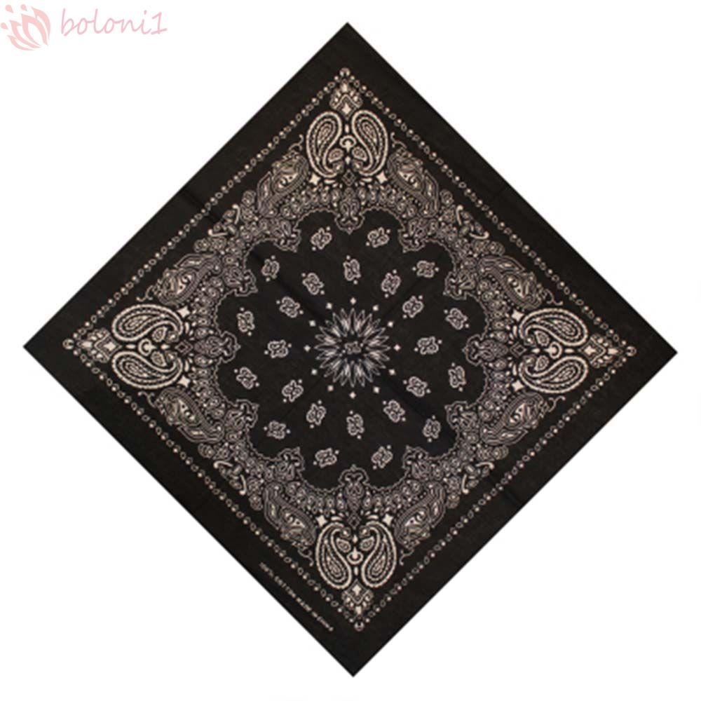 Khăn Tay Cotton Quấn Đầu Thể Thao Hip Hop In Họa Tiết Graffiti Cho Nữ