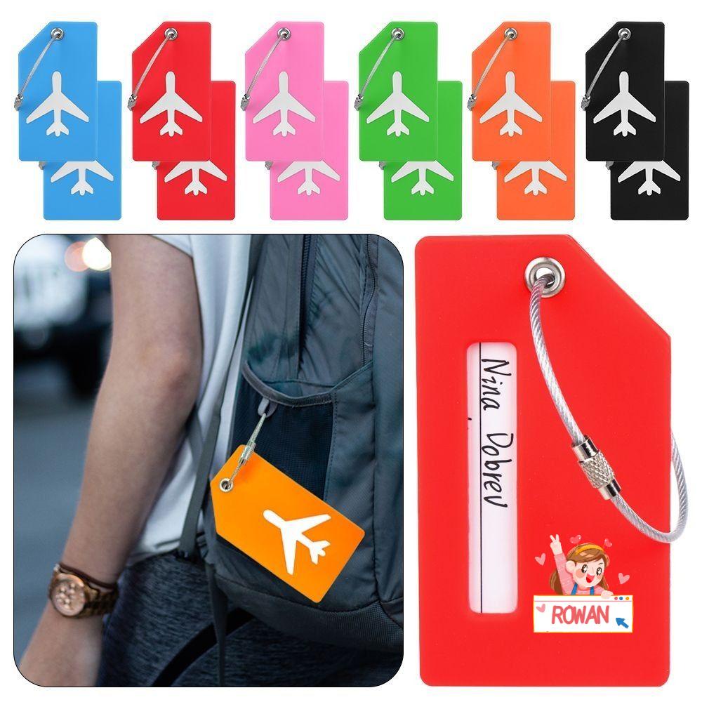 Thẻ Treo Hành Lý Bằng Silicone Nhỏ Gọn Tiện Dụng