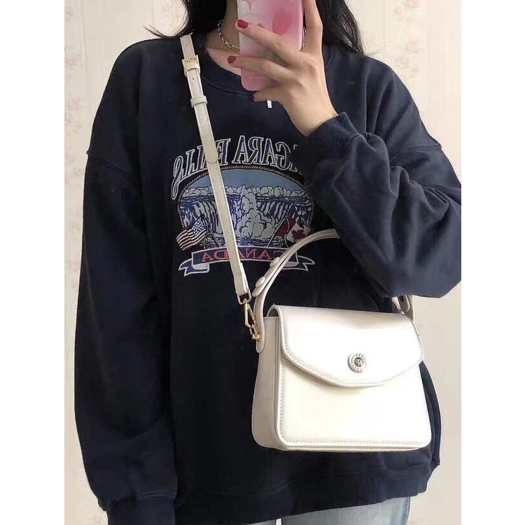 SISTER  Túi Xách Đeo Chéo Nữ  Phong cách Hàn Quốc Trendy Korean Style L91TF5H 37Z230910