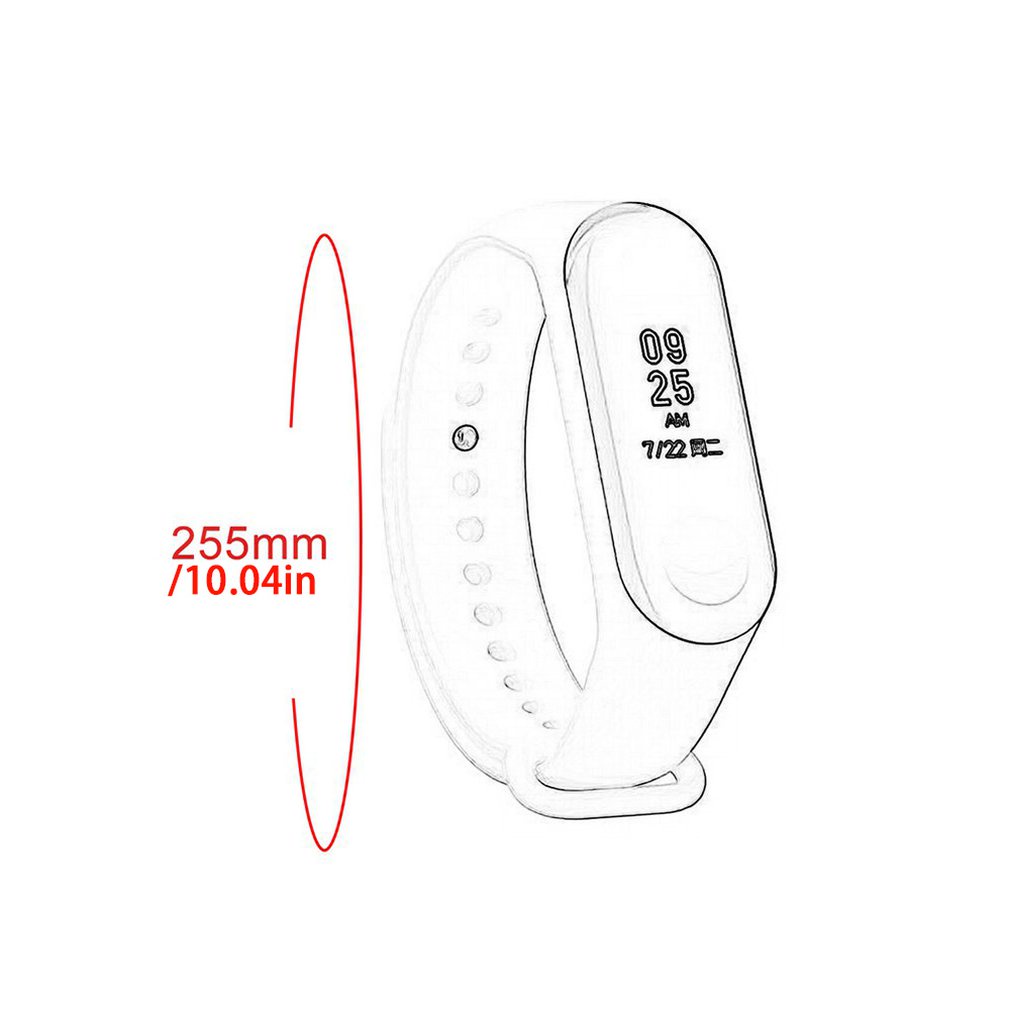 For Xiaomi Mi Band 3 Bracelet Strap watch Strap Replacement Wristband sunnyfun