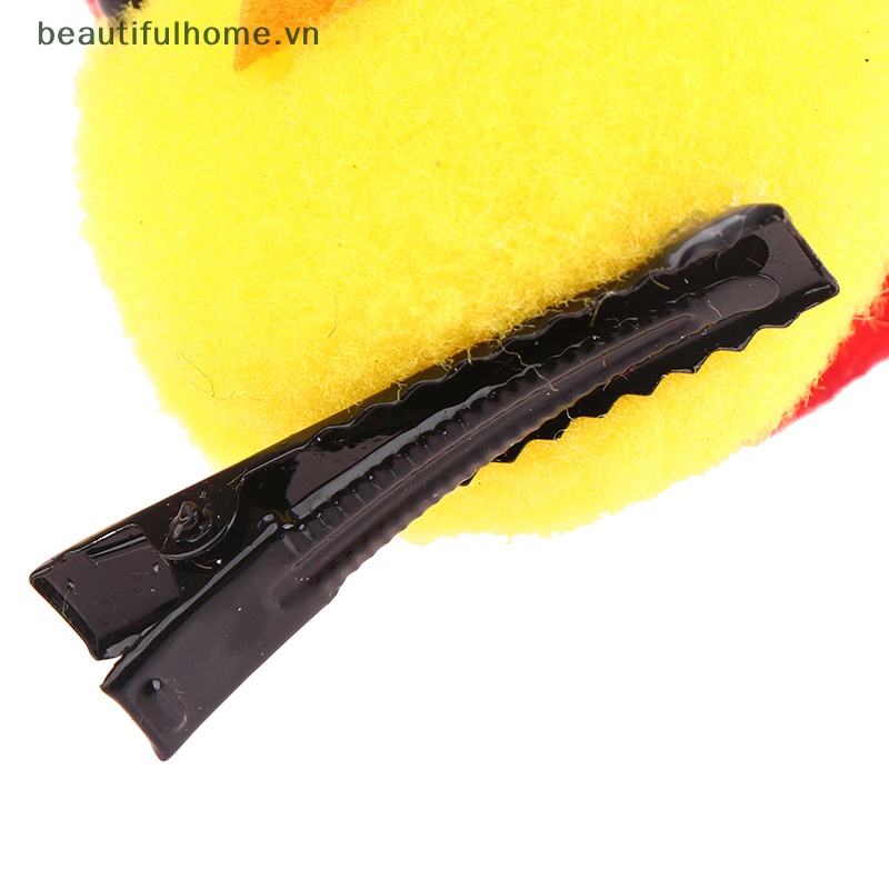 Kẹp Tóc Hình Gà Con 3D Màu Vàng Vui Nhộn Cho Bé