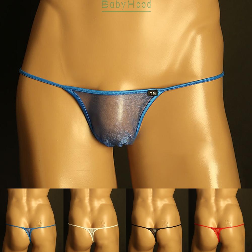 Quần Lót Lọt Khe Chữ T Bằng Nylon Thoáng Khí Cho Nam#Bbhoddd Bbhoddd