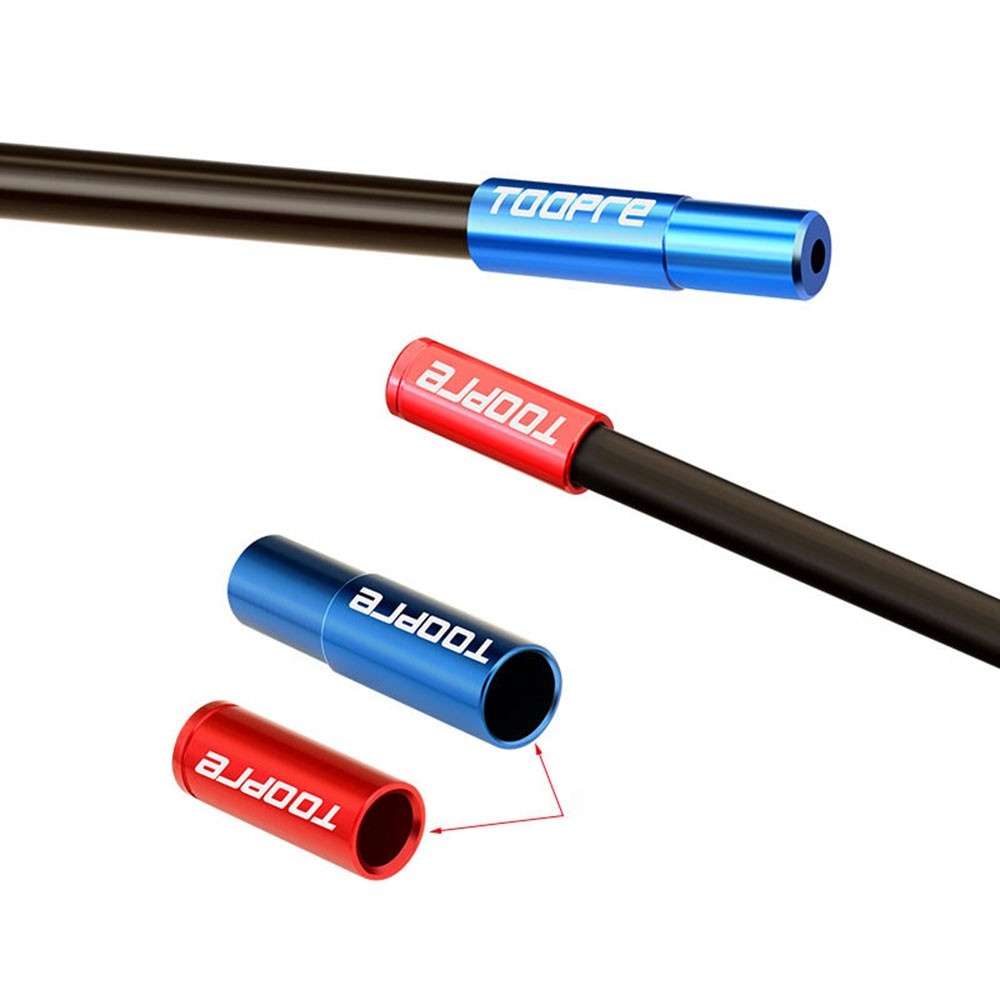 Bộ 10 Nắp Đậy Đầu Cần Số Xe Đạp Bằng Hợp Kim Nhôm 4mm