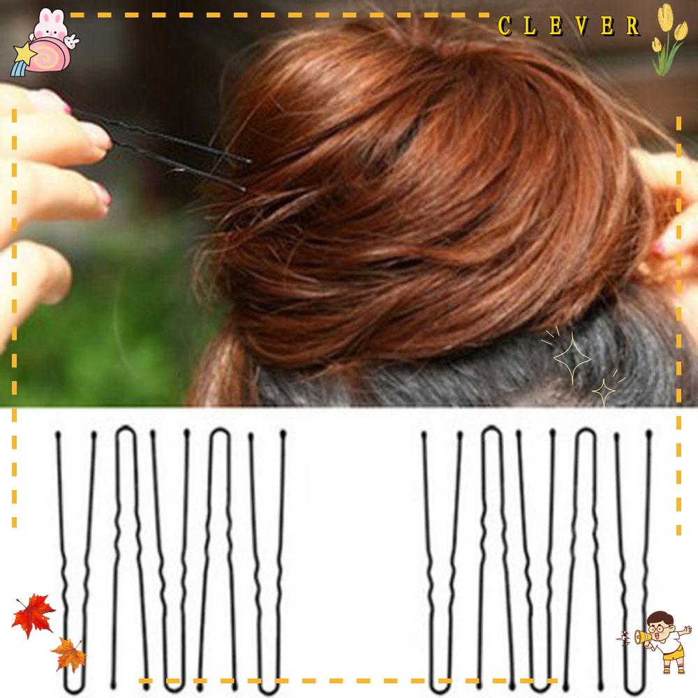 Set 50 Kẹp Tóc Lượn Sóng Bằng Hợp Kim