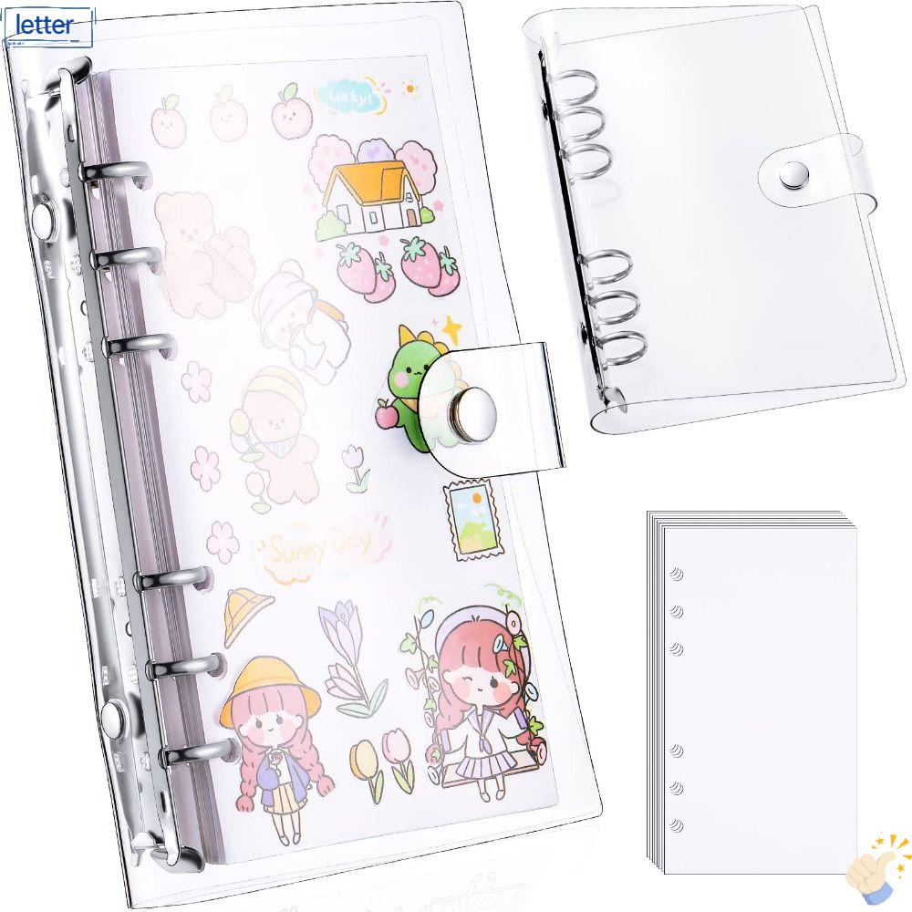 Sách Hình Dán Kèm Kéo Khổ A6 50 Trang Có Thể Tái Sử Dụng