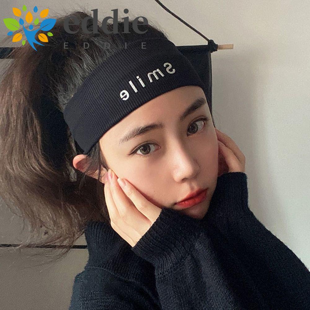 Băng Đô Turban Dệt Kim Bản Rộng 26Eddie In Chữ Bandaba Đơn Giản Dùng Tập Thể Thao / Yoga