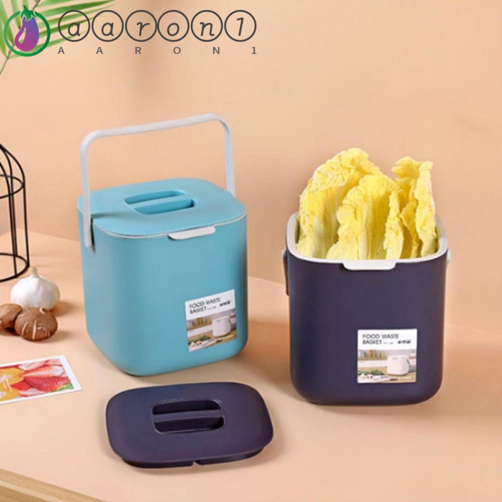 Aaron1 Thùng Rác Gắn Tường Không Mùi Dễ Lau Chùi Tiện Dụng Cho Nhà Bếp