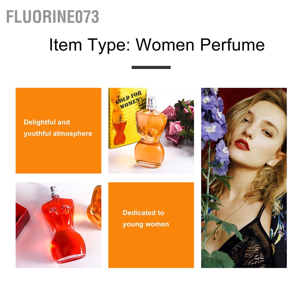 Fluorine073 100Ml Nước Hoa Nữ Phương Đông Mùi Hương Thơm Nhẹ Hình Nộm Xịt