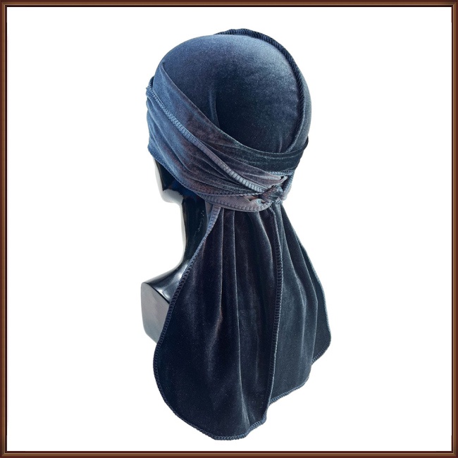 Set 6 Băng Đô Nhung Dày Dặn Giữ Ấm Phong Cách Hip hop