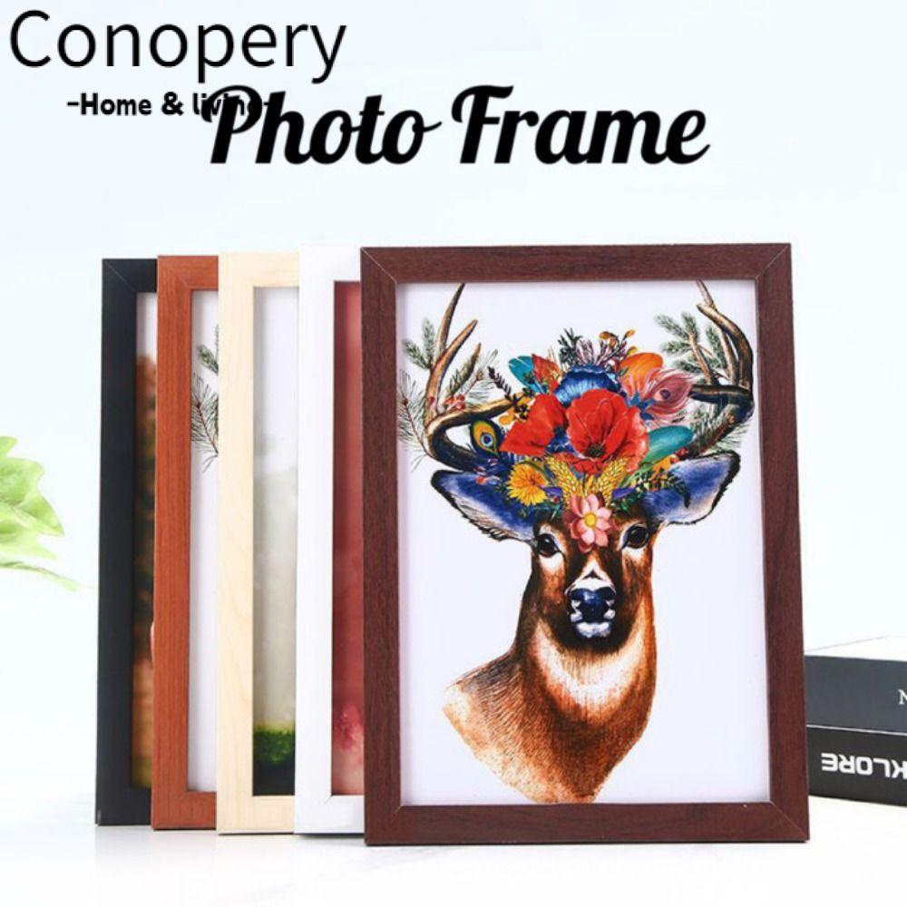 CONOPERY Khung Ảnh Khổ A4 Dùng Trang Trí Nhà Cửa Ốp