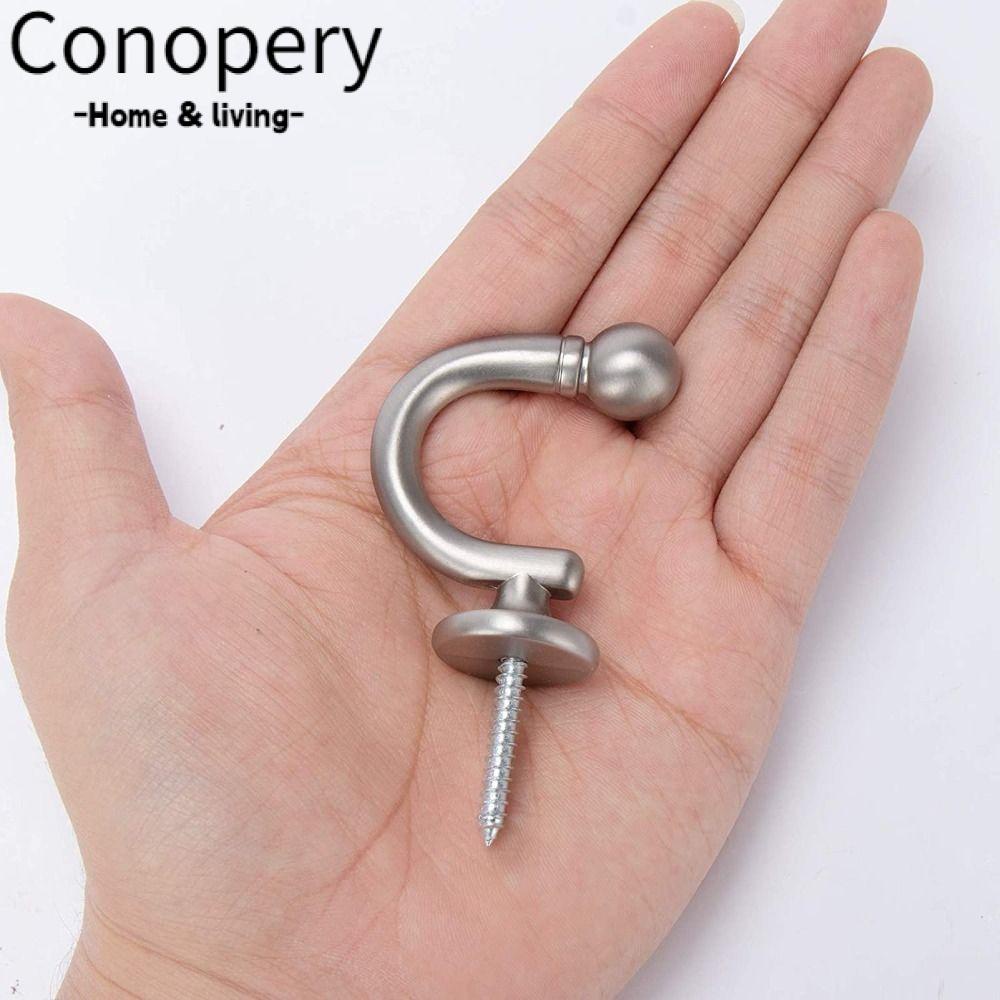 CONOPERY Bộ 4 Móc Treo Rèm Cửa Sổ / Cà Vạt 47mm Tiện Dụng