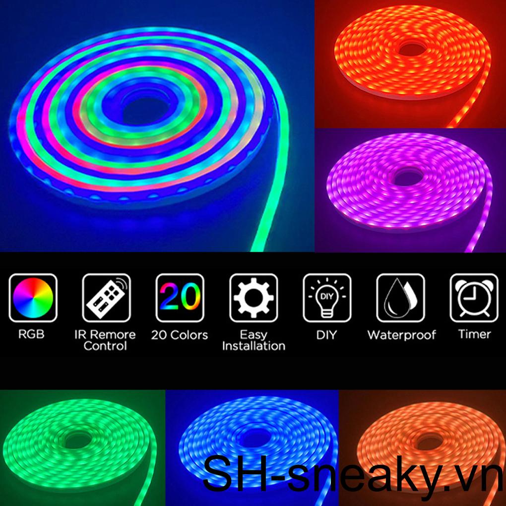 Dải Đèn Led RGBIC Linh Hoạt Chống Thấm Nước Trang Trí Phòng Khách / Quán Bar / TV