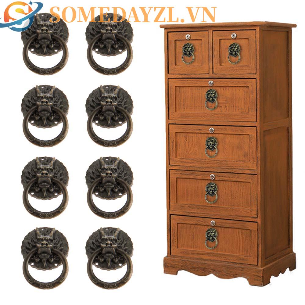 Tay Nắm Cửa Tủ Ngăn Kéo Phong Cách Vintage