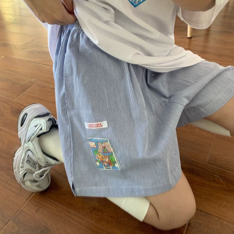 Quần ngắn ống rộng Plus Size Thời Trang Mùa Hè Cho Nữ