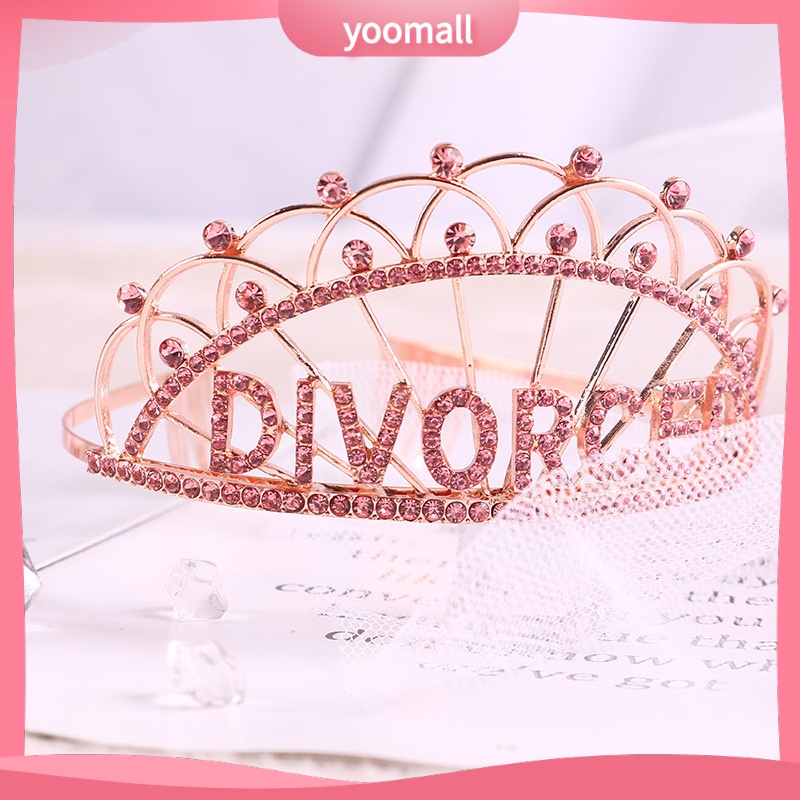 Cài Tóc Hình Vương Miện Đính Đá Sang Trọng Cho Nữ