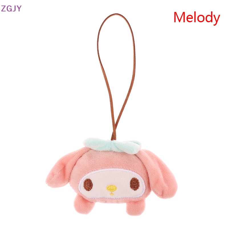 SANRIO Nhãn Dán Trang Trí Túi Xách Chống Thất Lạc Hình Cinnamoroll Melody Kulomi Nhồi Bông Dễ Thương Mới