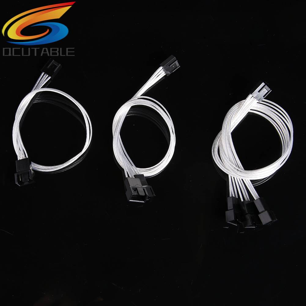 Dây Cáp Tách Quạt Tản Nhiệt CPU 3 Chiều 30cm 4Pin PWM 1 Sang 1 2