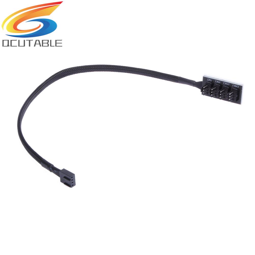 Cáp Làm Mát Máy Tính 1 Female Sang 4 Male 4Pin