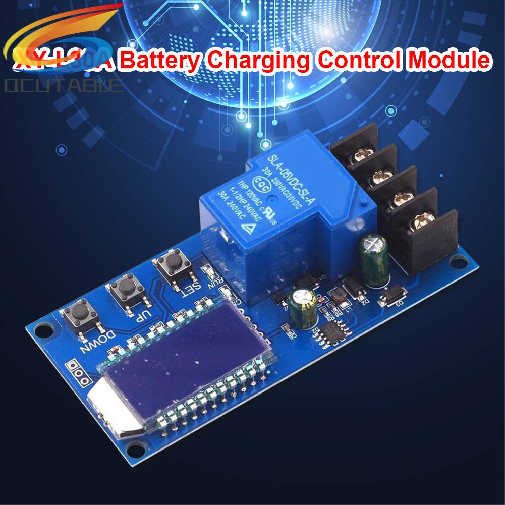 Mô Đun Sạc Pin Lithium XY-L30A 30A 6-60V Kèm Màn Hình LCD