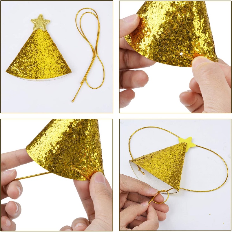 Set 25 Bong Bóng Tráng Nhôm Hình Dấu Chân Chó / Mèo Trang Trí Tiệc Sinh Nhật