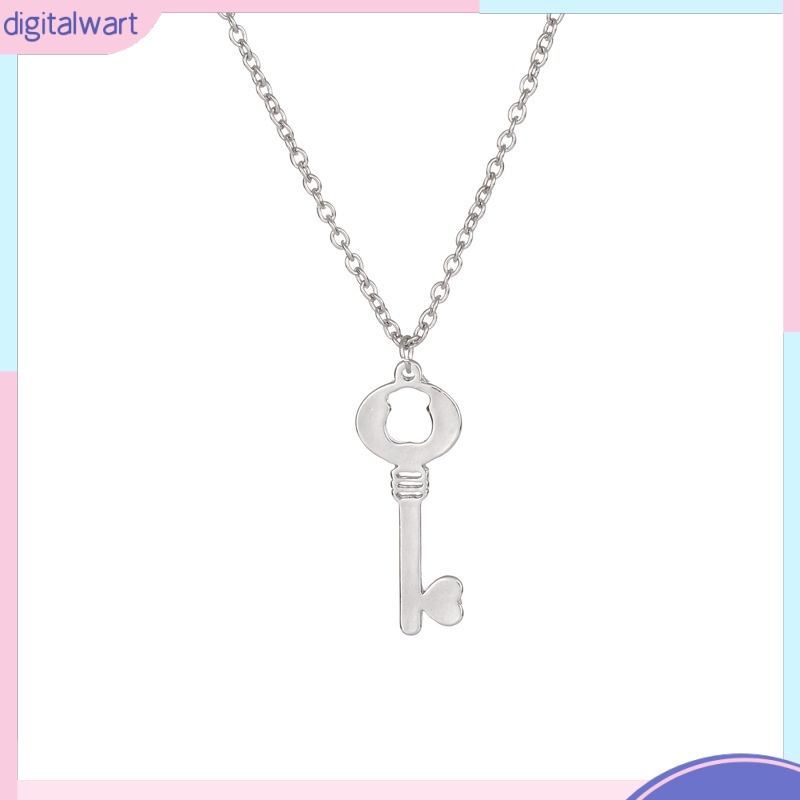 Vòng cổ Xích Mặt Hình Trái Tim / Gấu Dễ Thương Cho Nữ