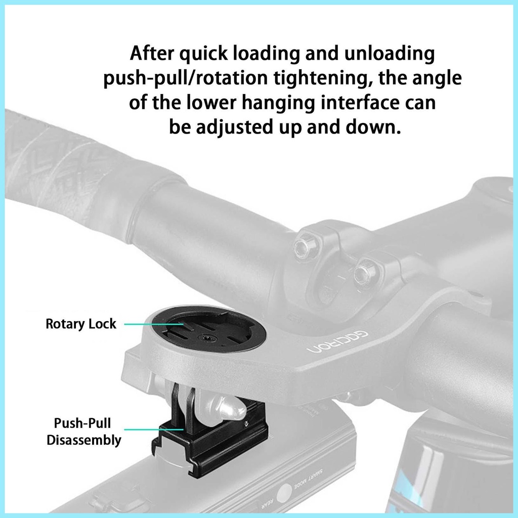 Giá Đỡ Máy Ảnh Mở Rộng Gắn Tay Lái Xe Đạp Thông Dụng Có Thể Điều Chỉnh