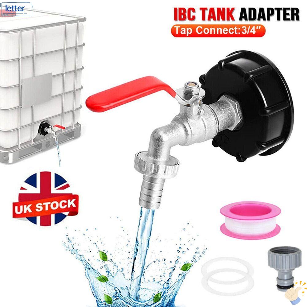LET Đầu Nối Ống Nước Nông Nghiệp / Nông Nghiệp S60x6 Thay Thế 1 / 2 '' 3 / 4 '' Cho IBC Tank Tap