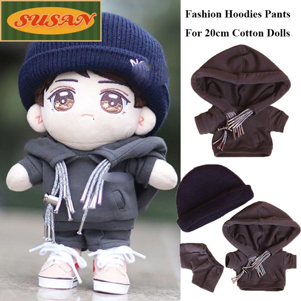 SUSANS Bộ Áo Hoodies Và Quần Dài Thời Trang Cho Búp Bê Tỉ Lệ 1 / 12
