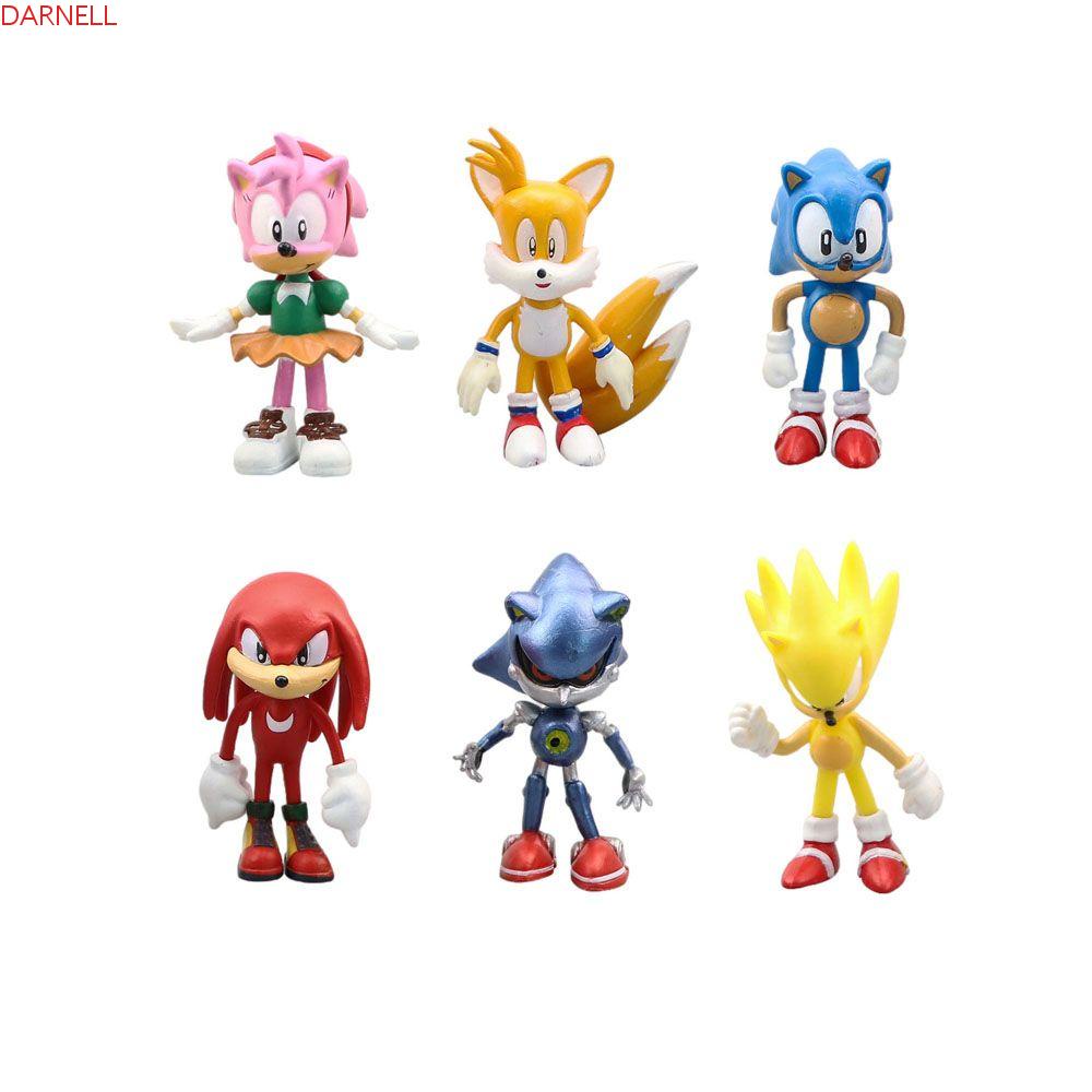 DARNELL Mô Hình Nhím Sonic Dễ Thương Dùng Trang Trí