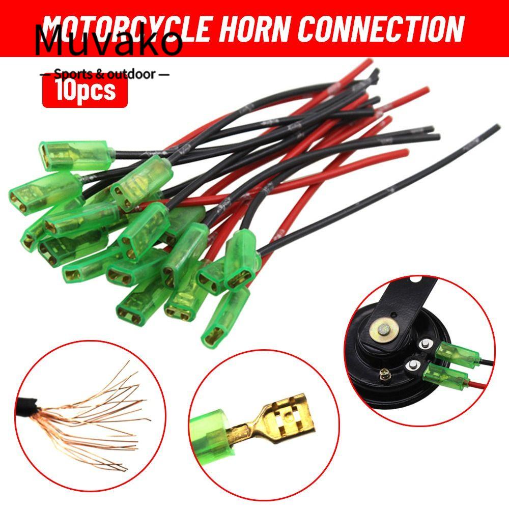 MUVAKO Set 10 Công Tắc Dây Loa Xe Đạp