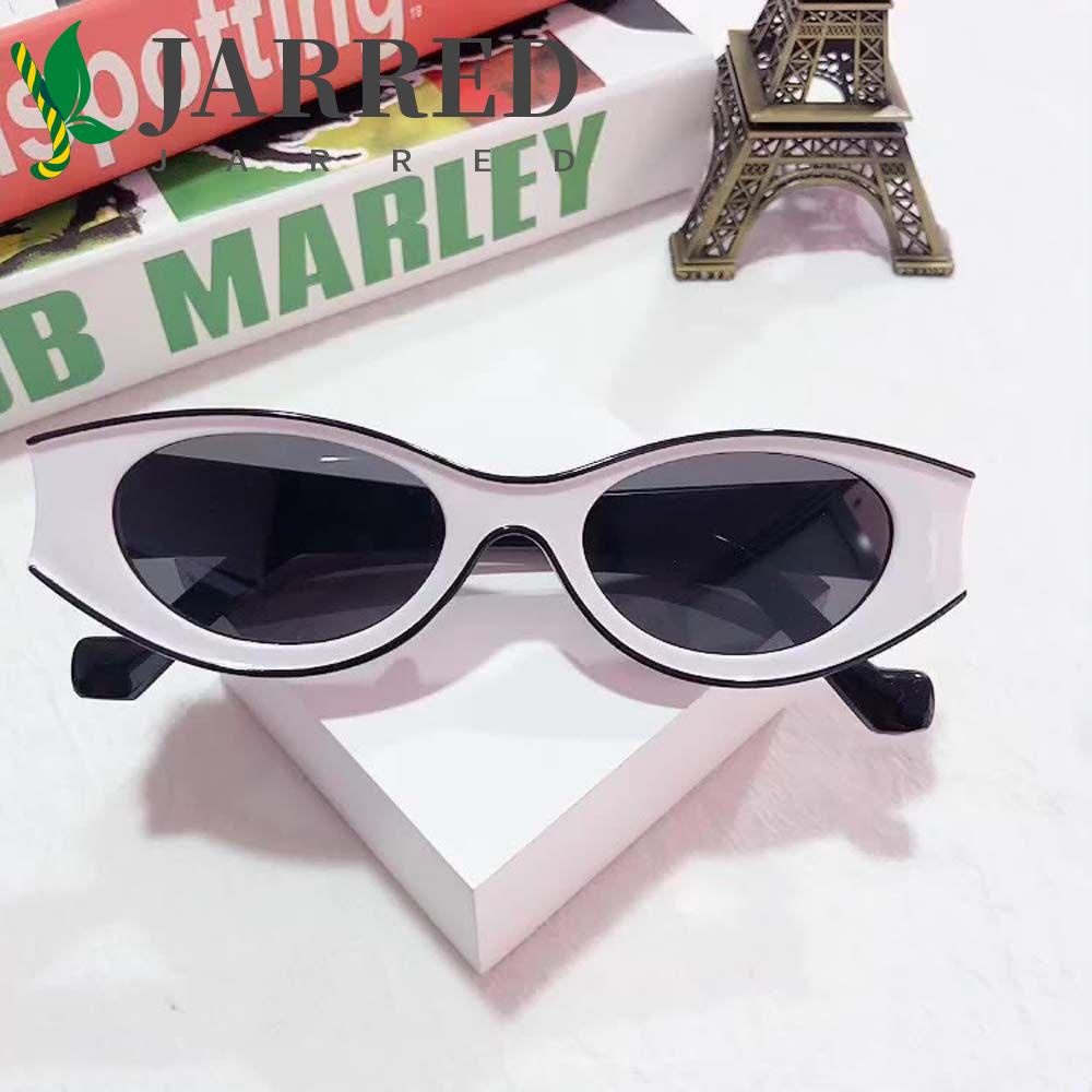JARRED Kính Râm Chống Tia UV400 Tròng Nhỏ Nhiều Màu Sắc Phong Cách Punk Hip Hop Cho Nam