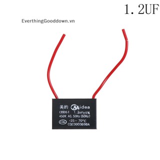 Tụ điện động cơ quạt trần cbb61 450v 1-10uf