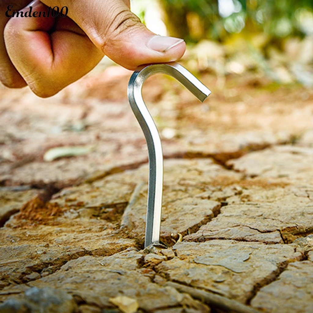 Chốt Cố Định Lều Cắm Trại Chống Gió 18cm