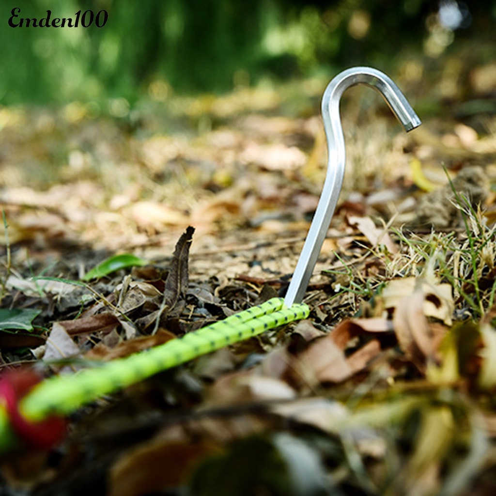 Chốt Cố Định Lều Cắm Trại Chống Gió 18cm