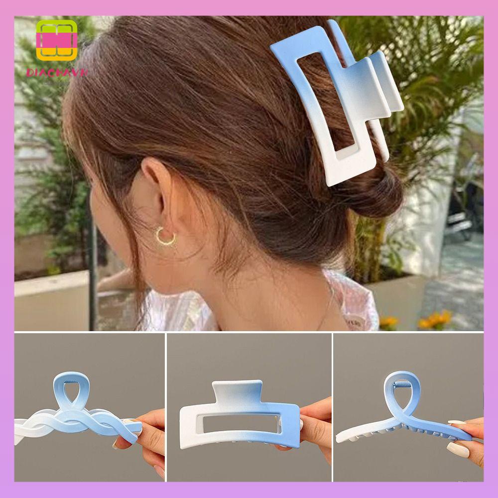 Kẹp Lớn Hình Cá Mập Màu Xanh Da Trời Dễ Thương Thời Trang Hàn Quốc 11CM Cho Nữ