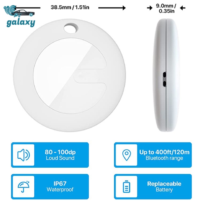 Galaxy Bộ Thiết Bị Định Vị Đeo Cổ Chống Thất Lạc Thoáng Khí Thoải Mái Cho Ios System