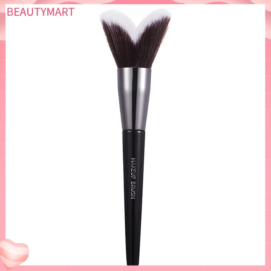 Cọ Trang Điểm Lông Mềm Chống Chảy Xệ Với Lông Chải Trái Tim Lớn Cho Salon Làm Đẹp