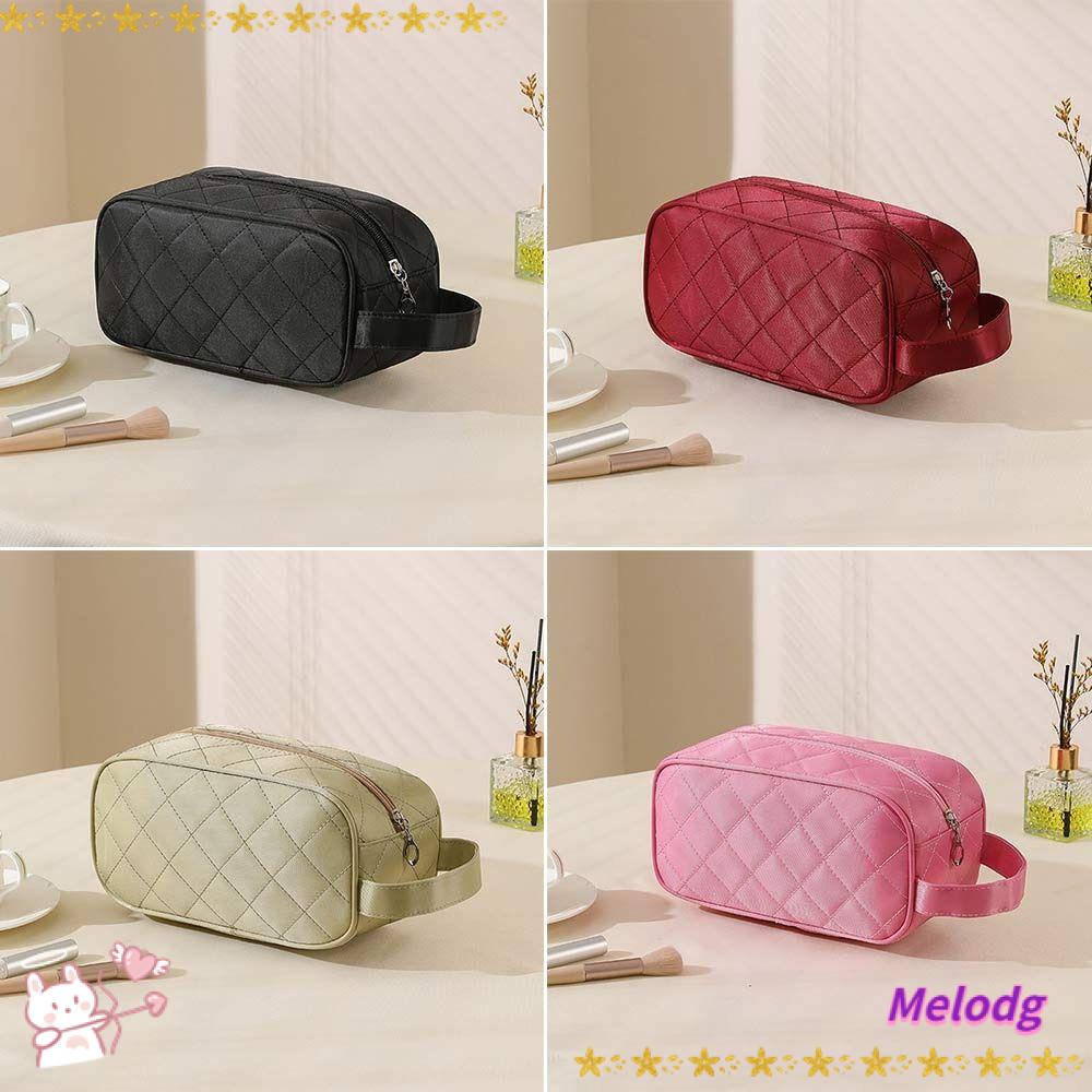 MELODG Túi Đựng Mỹ Phẩm Đa Năng Chống Thấm Nước Bằng Nylon Tiện Dụng Cho Nữ