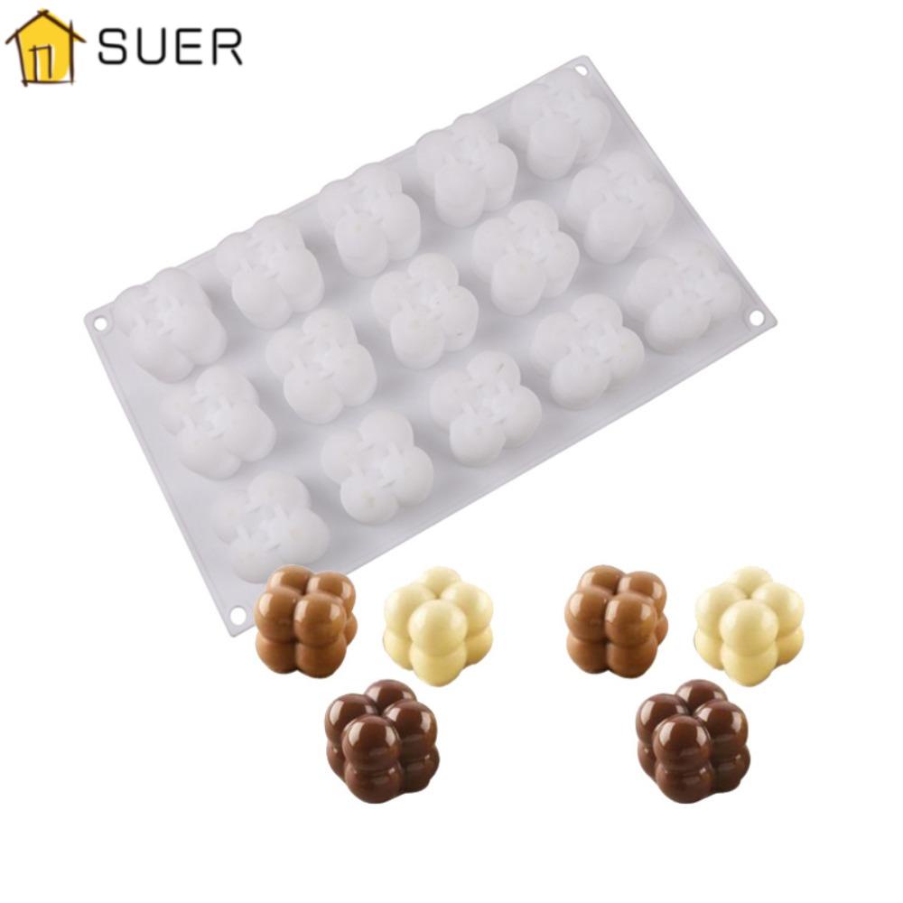 SUENIN Khuôn Làm Nến Hình Bong Bóng 3d