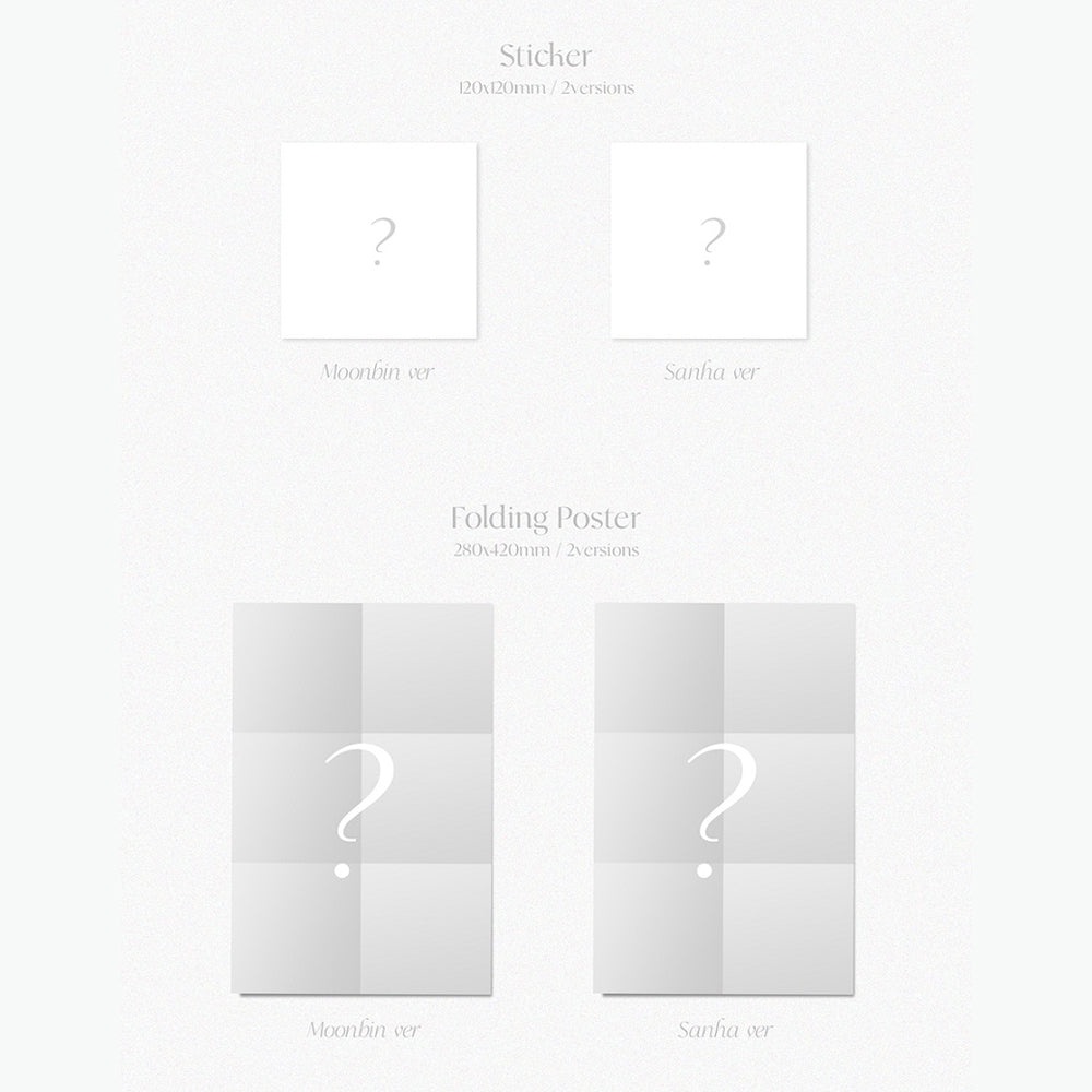 MOONBIN & SANHA - 3rd Mini Album  Digipack Ver.